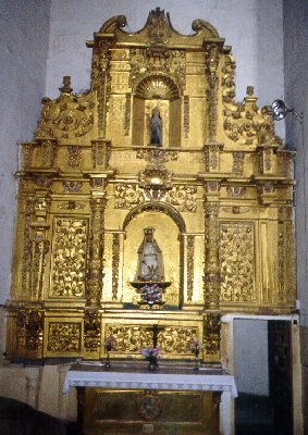 Altar de la Virgen de la Zarza