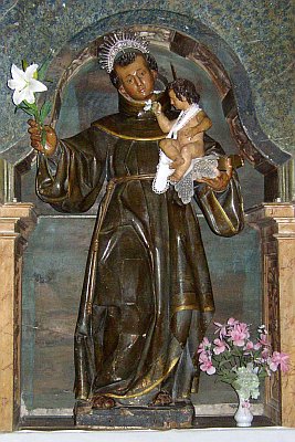 Imagen de San Antonio de Padua de Castrillo de Don Juan