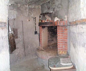 Interior de la bodega del alguacil