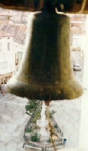 La segadora, vista desde el campanario de la Iglesia
